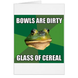 Foul Bachelor Froschglas