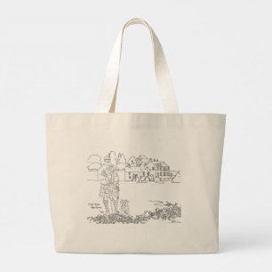 Foulis Castle Scotland Tote Bag Jumbo Stoffbeutel