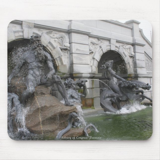 Fountain Fantastische Mousepad (Vorne)