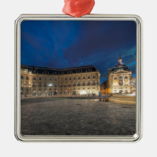 Fountain in the Place of the Bourse Silbernes Ornament