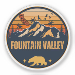 Fountain Valley, Kalifornien Aufkleber