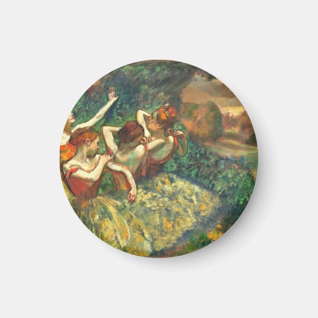 Four Dancers Edgar Degas Magnet (Vorne)