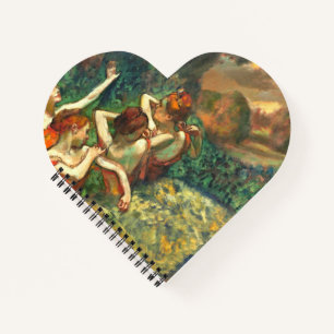 Four Dancers Edgar Degas Notizbuch