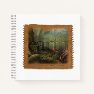 Four Elements - Earth - Journal Notizbuch