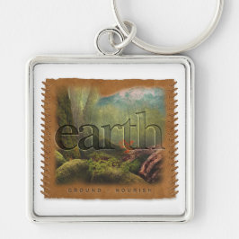 FOUR ELEMENTS - Earth - Keychain Schlüsselanhänger