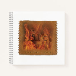 Four Elements - Fire - Journal Notizbuch