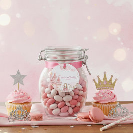 Four Ever Princess pink Castle Unicor Birthday Geschenkanhänger