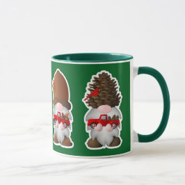 Four Season Woodland Gnomes Tasse