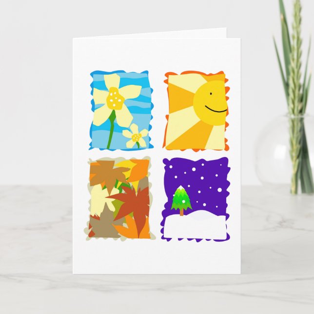 Four Seasons Karte (Vorderseite)