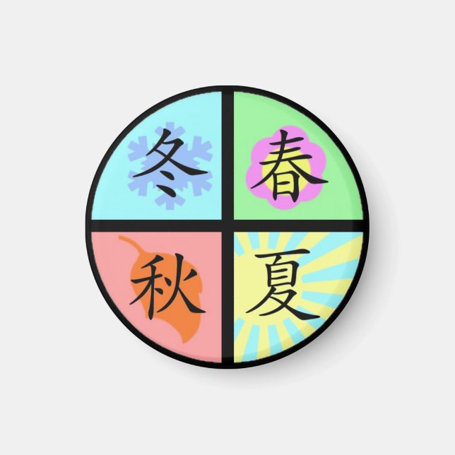 Four Seasons Magnet (Vorne)