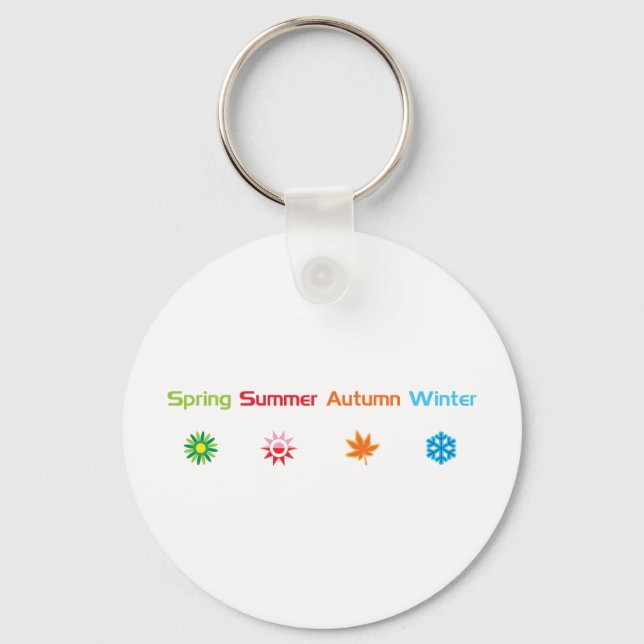 Four Seasons Schlüsselanhänger (Vorderseite)