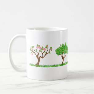 Four Seasons Tree Tasse