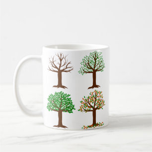 Four Seasons Tree Tasse