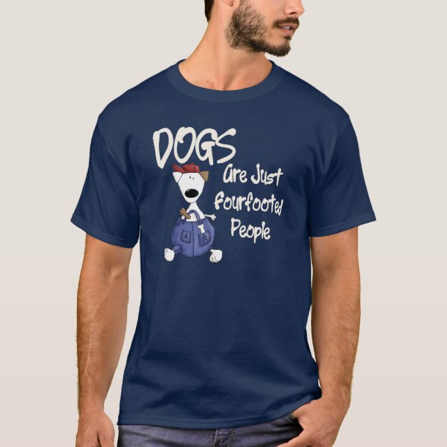 Fourfooted Leute T-Shirt (Vorderseite)