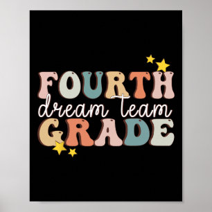 Fourth Grade Dream Team Letzter Tag der 4. Klasse Poster