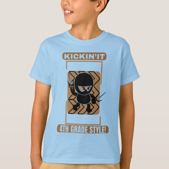 Fourth-Grader-T-Shirt T-Shirt (Vorderseite)