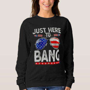 Fourth Of July I'm Just Here To Bang 4th Of July Sweatshirt