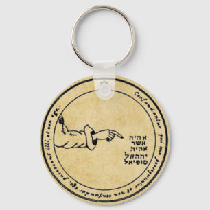 Fourth Pentacle of the Moon Schlüsselanhänger