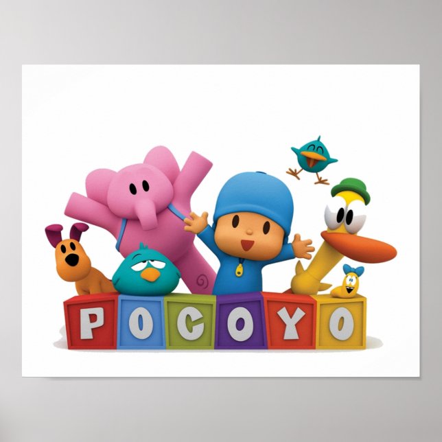 Fouryo Pocoyo Elly Pato TV 2019 Poster (Vorne)