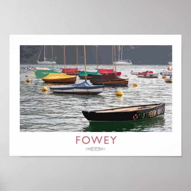 Fowey Railposter Poster (Vorne)