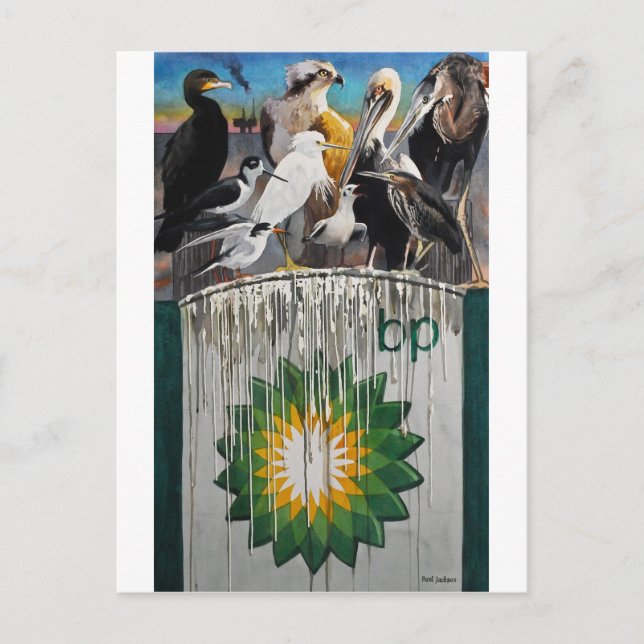 Fowl Language von Paul Jackson aws,nws Postkarte (Vorderseite)