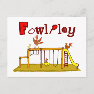 Fowl Postkarte