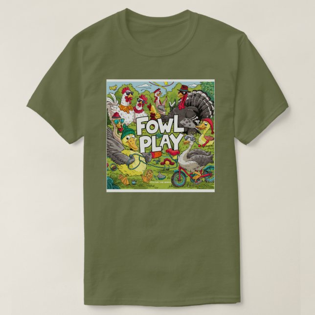 Fowl T-Shirt (Design vorne)