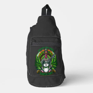 Fowl Vs: Pelz: Featherstellung Crossbody Bag