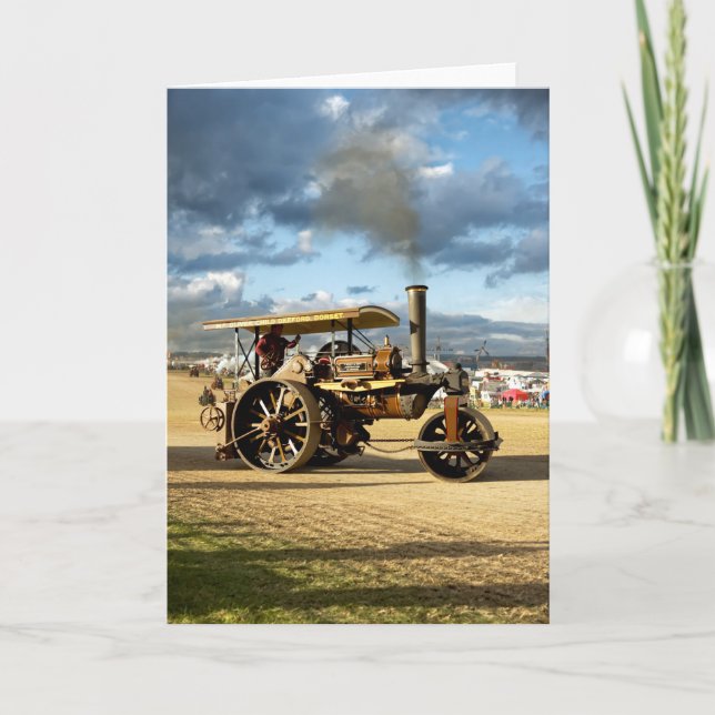 Fowler 8-ton Steam Roller  "Lord Jellicoe"  Karte (Vorderseite)