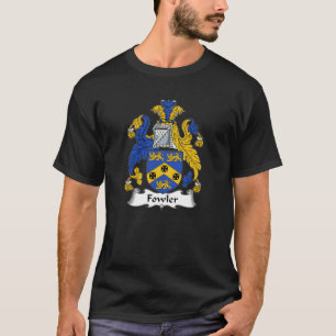 Fowler Coat of Arms Fowler Familienwappen T-Shirt