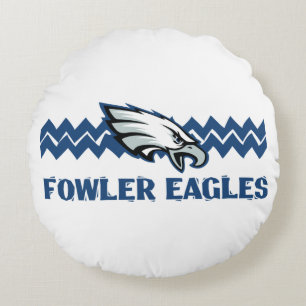 Fowler Eagles Rundes Kissen
