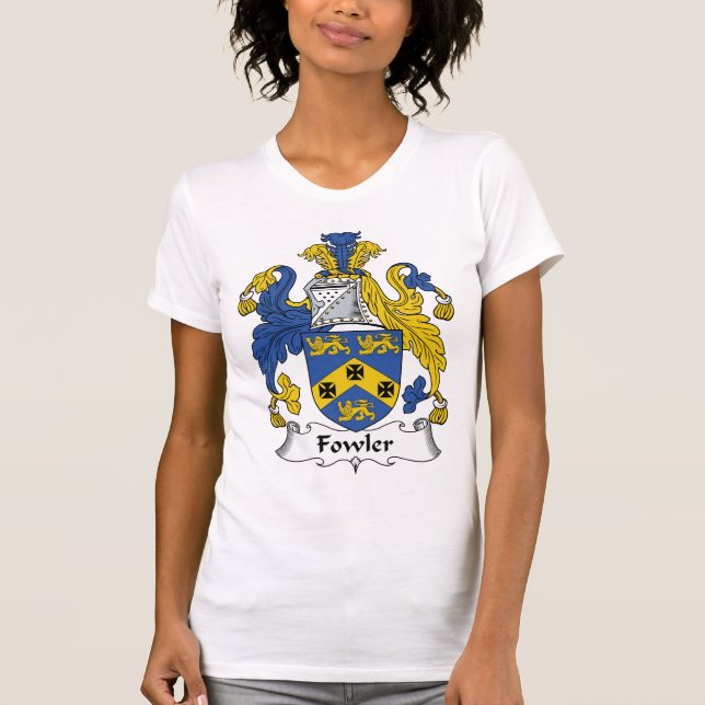 Fowler-Familienwappen T-Shirt (Vorderseite)