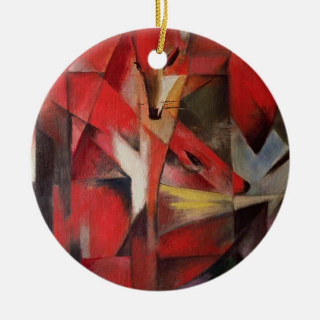 Fox, 1913 keramik ornament (Vorne)