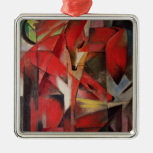 Fox, 1913 silbernes ornament