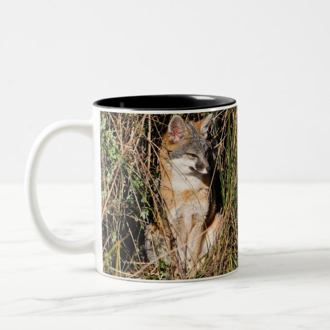 Fox-2-seitige Tasse (Links)