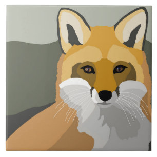Fox 2 Tierdesign Fliese
