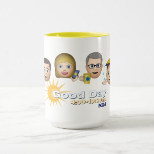 FOX 4 Good Day Emoji Coffee Tasse