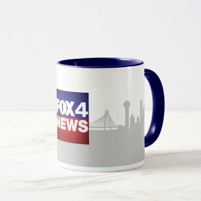 FOX 4 News Coffee Tasse (VorderseiteRechts)