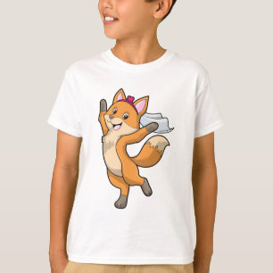 Fox als Brille mit Schleier & Herz T-Shirt