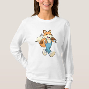 Fox als Mechanik mit Schraubenschlüssel T-Shirt