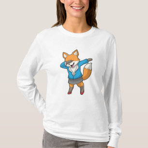 Fox als Sekretär beim Hip Hop Dance T-Shirt