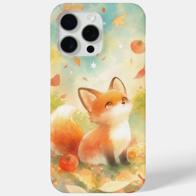 Fox Amid Autumn Charm Case-Mate iPhone Hülle (Rückseite)