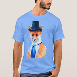 Fox-Aquarell T-Shirt