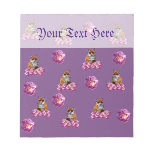 Fox Art Notepad Notizblock