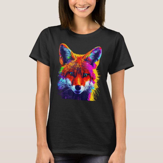 Fox Artwork  Animal  Animal Fox 6 T-Shirt (Vorderseite)