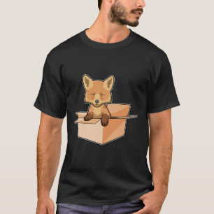 Fox as Baby in Box T-Shirt