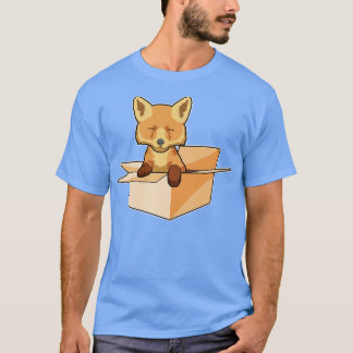 Fox as Baby in Box T-Shirt