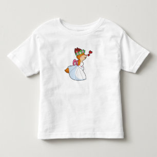 Fox as Bride mit Hochzeitskleid & Blume Wrea Kleinkind T-shirt