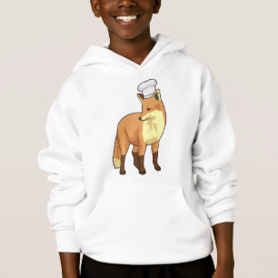 Fox as Cook mit Koch Hut Hoodie