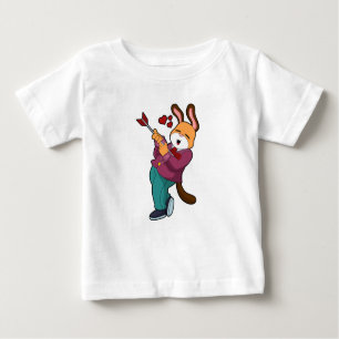 Fox as Groom mit Anzug Baby T-shirt